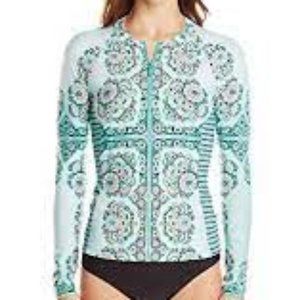 Nanette Lepore Montecito Rash Guard L